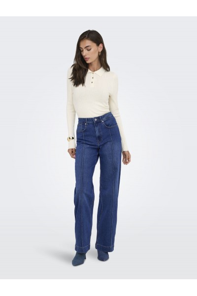 ONLJUICY JEANS HW WIDE 2