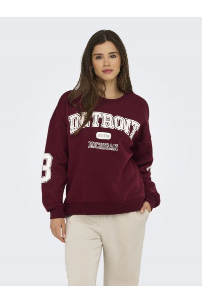 ONLVICTORY L/S O-NECK SWEAT