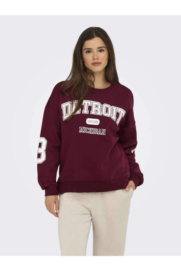 ONLVICTORY L/S O-NECK SWEAT ONLVICTORY L/S O-NECK SWEAT