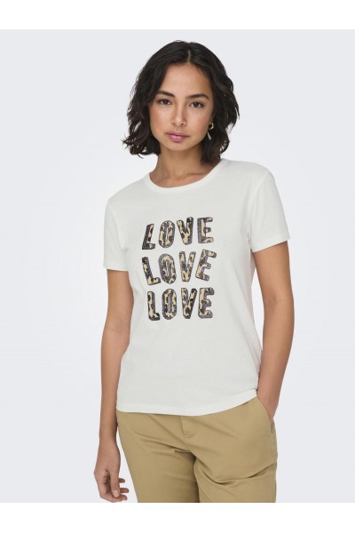 JDYMICHIGAN S/S PRINT TOP 2