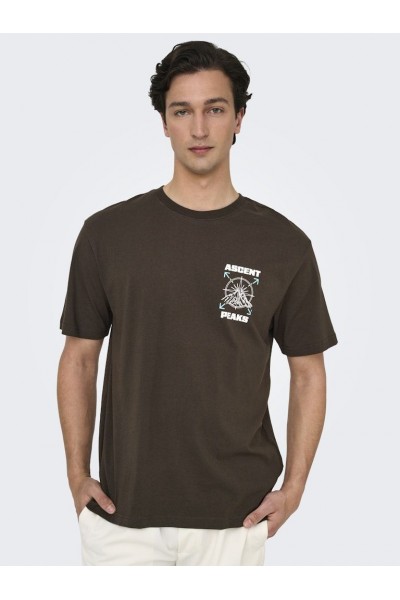 ONSKEANE RLX S/S PRINT TEE