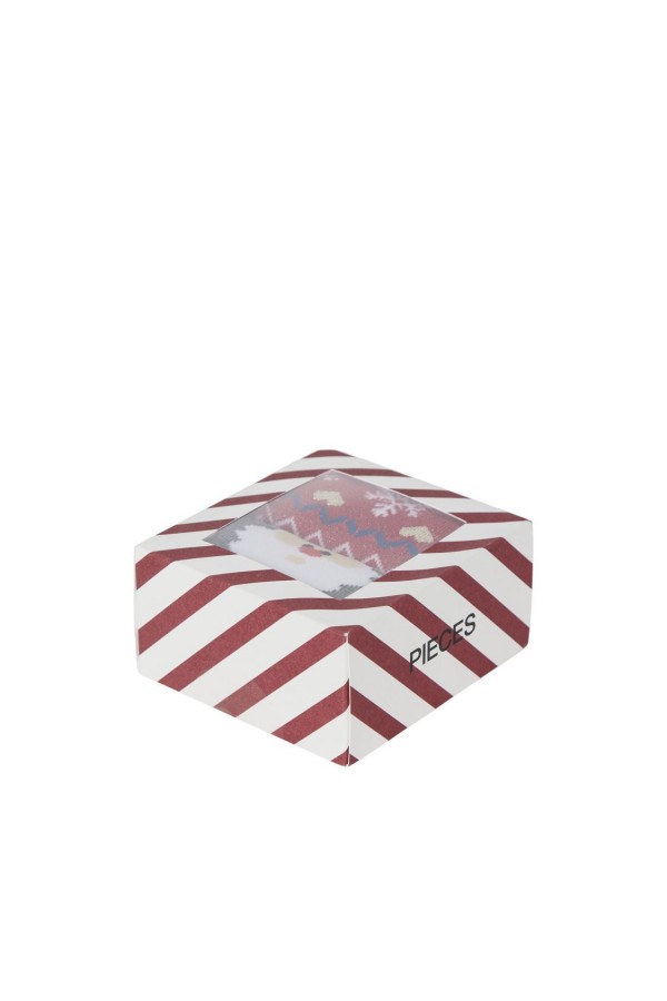 PCALIA GLITTER SOCKS 2-PACK