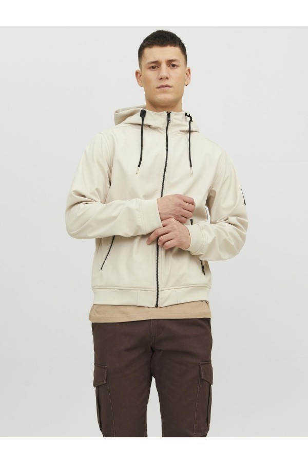 JJEBASIC SOFTSHELL HOOD JACKET