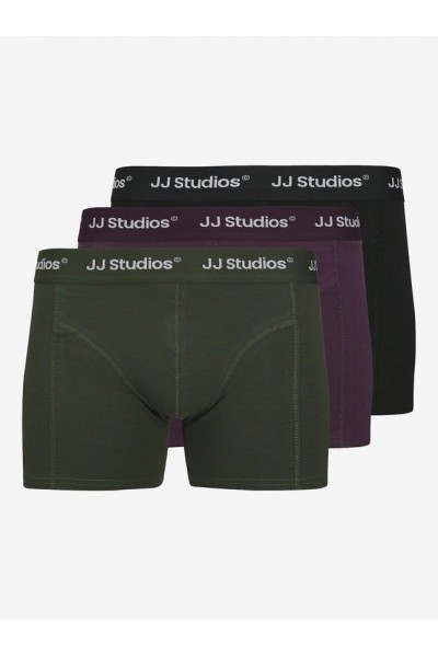 JACSOHO SOLID TRUNKS 3 PACK